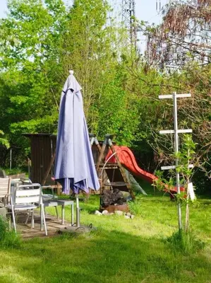 Ein Garten an der Unterkunft 100qm - Räumlichkeiten, Bregenz am Bodensee