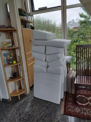 Ein Sitzbereich in der Unterkunft 100qm - Räumlichkeiten, Bregenz am Bodensee