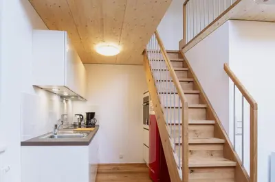 Küche/Küchenzeile in der Unterkunft Davenna Loft