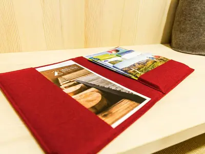 Ein Bett oder Betten in einem Zimmer der Unterkunft alpen select apartments Kleinwalsertal