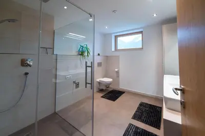 Ein Badezimmer in der Unterkunft Turmhus