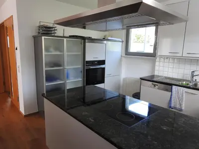 Küche/Küchenzeile in der Unterkunft Ferienhaus Heinzle