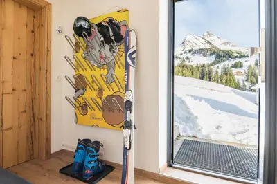 Skifahren im Chalet oder in der Nähe