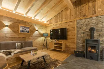 TV/Unterhaltungsangebot in der Unterkunft sDahoam Luxury Chalet