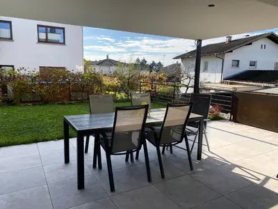 Ein Balkon oder eine Terrasse in der Unterkunft Apartment Irmi
