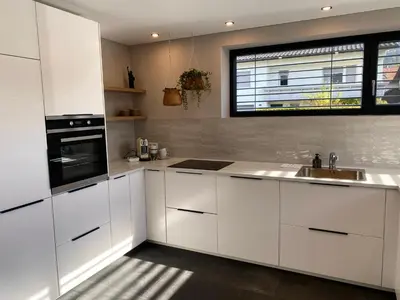 Küche/Küchenzeile in der Unterkunft Apartment Irmi