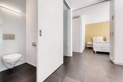 Ein Bett oder Betten in einem Zimmer der Unterkunft Panorama Chalet Bellavista