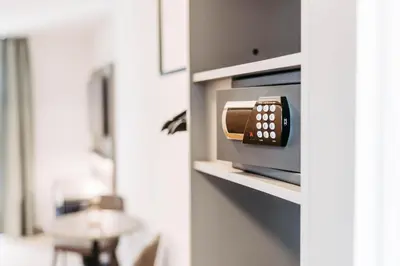 Ein Bett oder Betten in einem Zimmer der Unterkunft Easy Room - Self Check In - Out