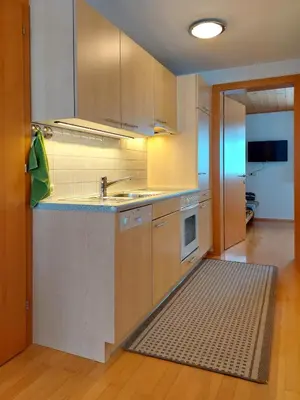 Küche/Küchenzeile in der Unterkunft Appartement Elisabeth