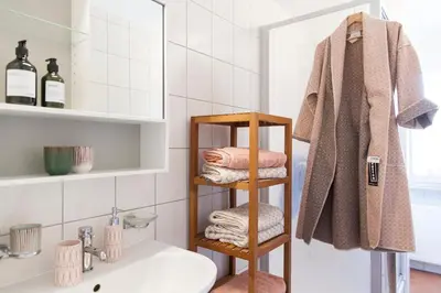 Ein Badezimmer in der Unterkunft 4Stubenhaus