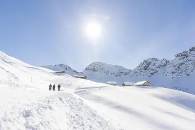 Berghaus Lutzklang im Winter