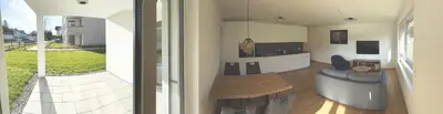 Grundriss der Unterkunft Ferienwohnung Karrensicht