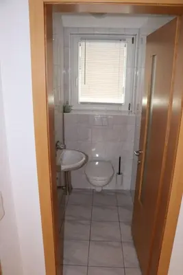 Ein Badezimmer in der Unterkunft Andis Bünt