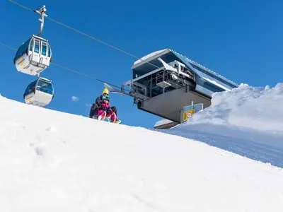 Center Apartments Bludenz im Winter