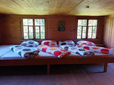 Grundriss der Unterkunft Ferienhütte See 4