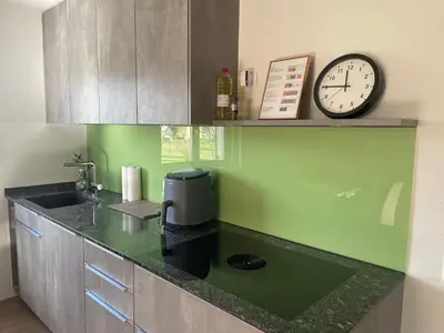 Küche/Küchenzeile in der Unterkunft Ferienwohnung Alphome Rankweil