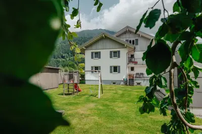 Ein Garten an der Unterkunft Berghof Apartment Rodund