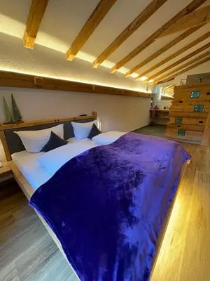 Ein Bett oder Betten in einem Zimmer der Unterkunft Sonn-Winkl