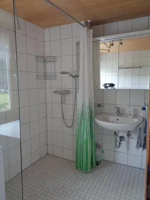 Ein Badezimmer in der Unterkunft Ferienwohnung Berktold