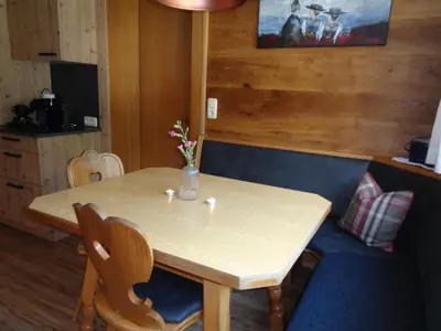 Küche/Küchenzeile in der Unterkunft Ferienwohnung Berktold