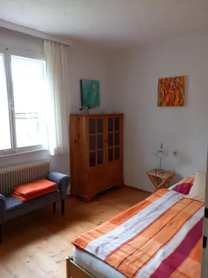 Ein Bett oder Betten in einem Zimmer der Unterkunft Large house with large garden