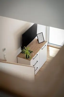 TV/Unterhaltungsangebot in der Unterkunft KopfRausch Appartements