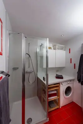 Ein Badezimmer in der Unterkunft Ferien im Paradies - Wohnung Vera