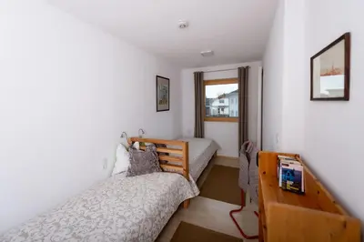 Ein Bett oder Betten in einem Zimmer der Unterkunft Ferien im Paradies - Wohnung Vera