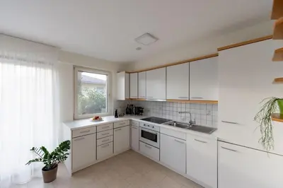 Küche/Küchenzeile in der Unterkunft Ferien im Paradies - Wohnung Vera