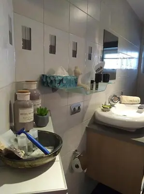 Küche/Küchenzeile in der Unterkunft Business Apartments