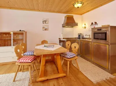 Küche/Küchenzeile in der Unterkunft Appartement Kriegerhorn