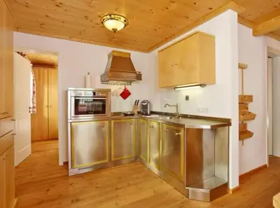 Küche/Küchenzeile in der Unterkunft Appartement Kriegerhorn