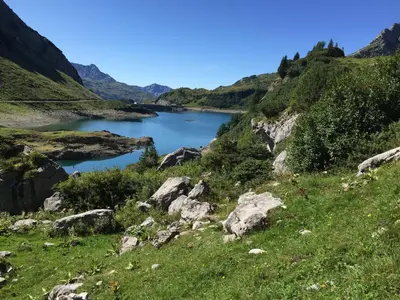 Naturlandschaft in der Nähe der Ferienwohnung