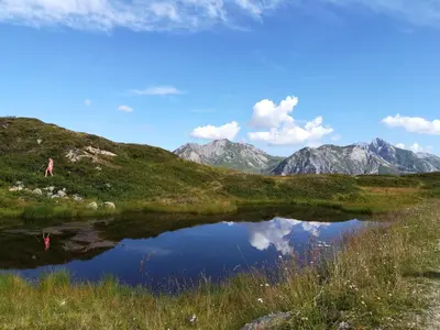 Naturlandschaft in der Nähe der Ferienwohnung