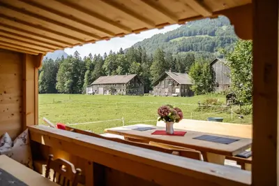 Naturlandschaft in der Nähe des Ferienhauses