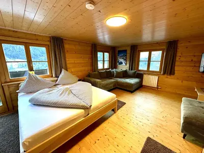 Ein Bett oder Betten in einem Zimmer der Unterkunft Schwarzmann