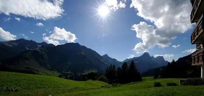 Naturlandschaft in der Nähe der Ferienwohnung