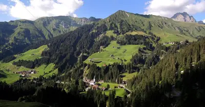 Naturlandschaft in der Nähe der Ferienwohnung