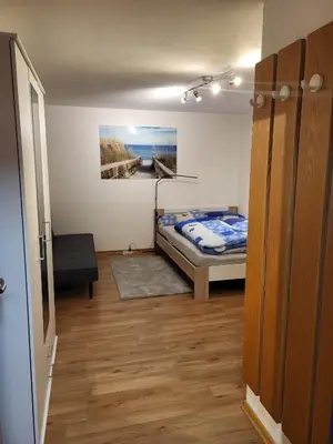 Ein Bett oder Betten in einem Zimmer der Unterkunft Haus Frei-Zambra