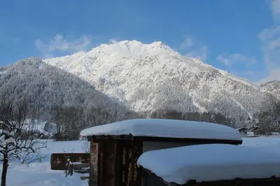 Haus Mangeng im Winter