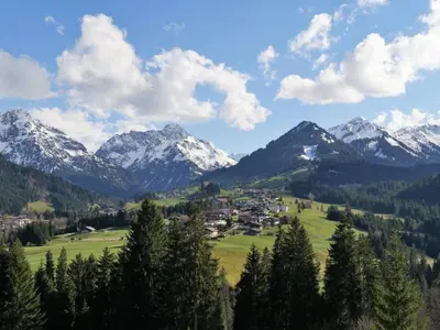 Naturlandschaft in der Nähe des Ferienhauses