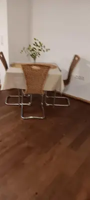 Ein Sitzbereich in der Unterkunft Ländle-Appartement
