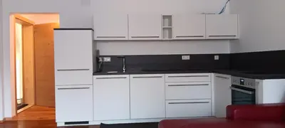 Küche/Küchenzeile in der Unterkunft Ländle-Appartement