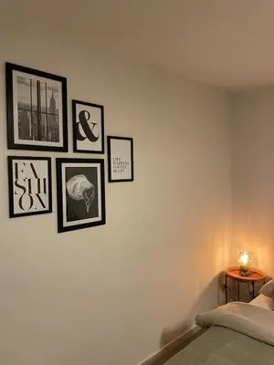 Ein Bett oder Betten in einem Zimmer der Unterkunft My Home