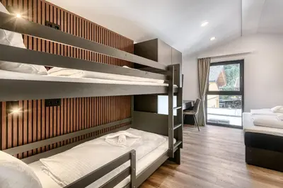 Ein Bett oder Betten in einem Zimmer der Unterkunft bsundrix Tiny Homes