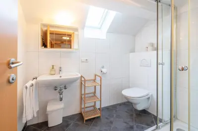 Ein Badezimmer in der Unterkunft Sahin 5 by Alpenfeder