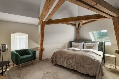 Ein Bett oder Betten in einem Zimmer der Unterkunft Boutique Hotel by Maier - contactless check-in