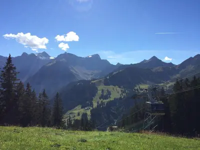Naturlandschaft in der Nähe der Ferienwohnung