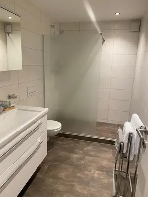 Ein Badezimmer in der Unterkunft Luxury Apartements