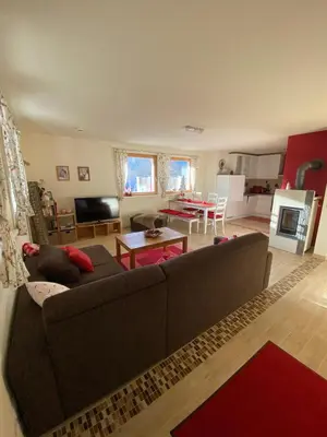 Küche/Küchenzeile in der Unterkunft Haus Zimba Ferienwohnung am Bartholomäberg